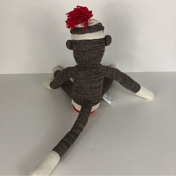 Sock Monkey Schylling Stuffed Toy - Picture 2 of 7